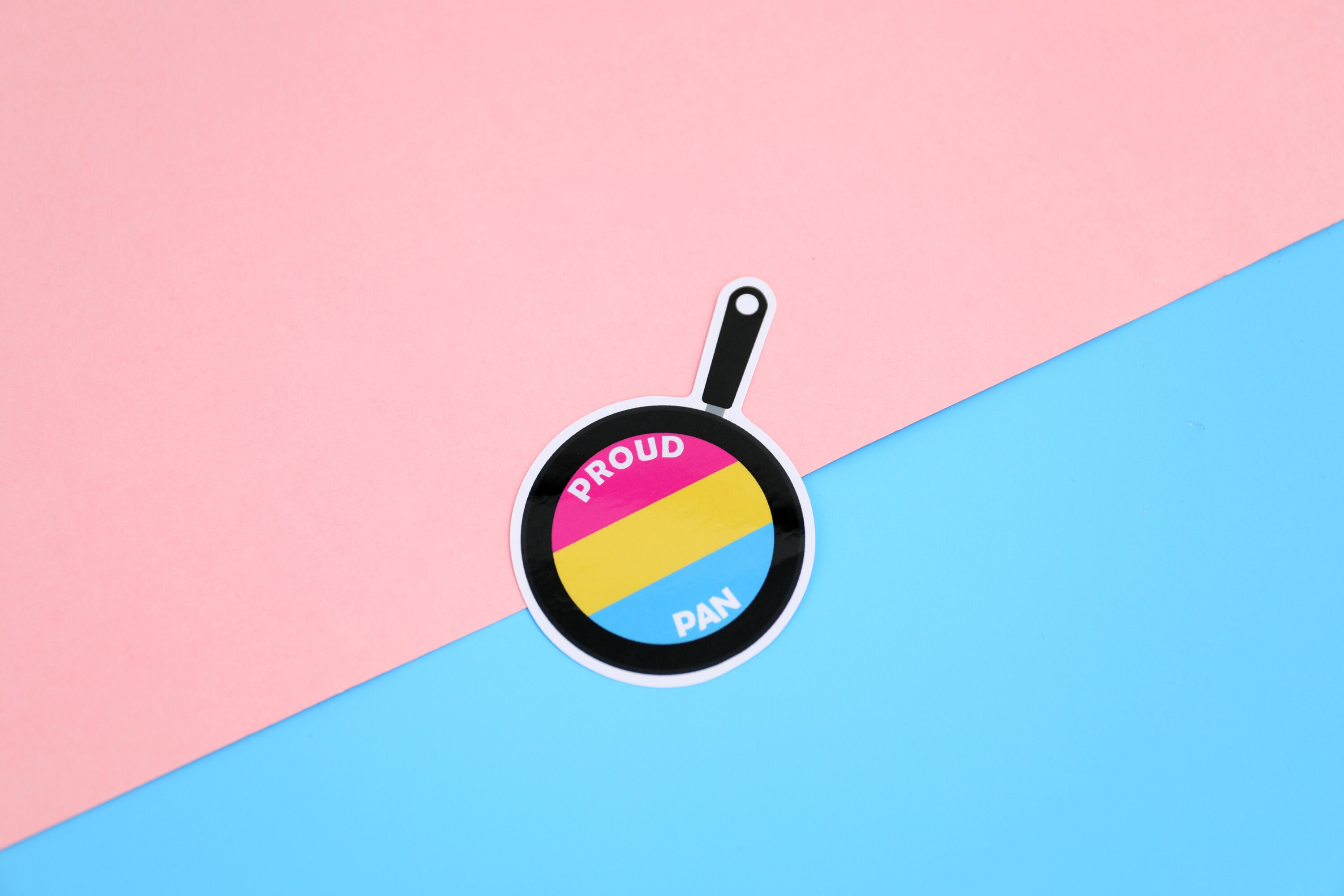 Proud Pan | 3" Die Cut LGBTQ+ Vinyl Sticker