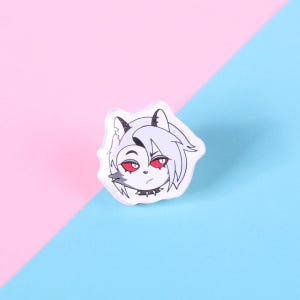 Helluva Boss Chibi Loona Akrylnål | 2,5 cm Die Cut Akrylnål