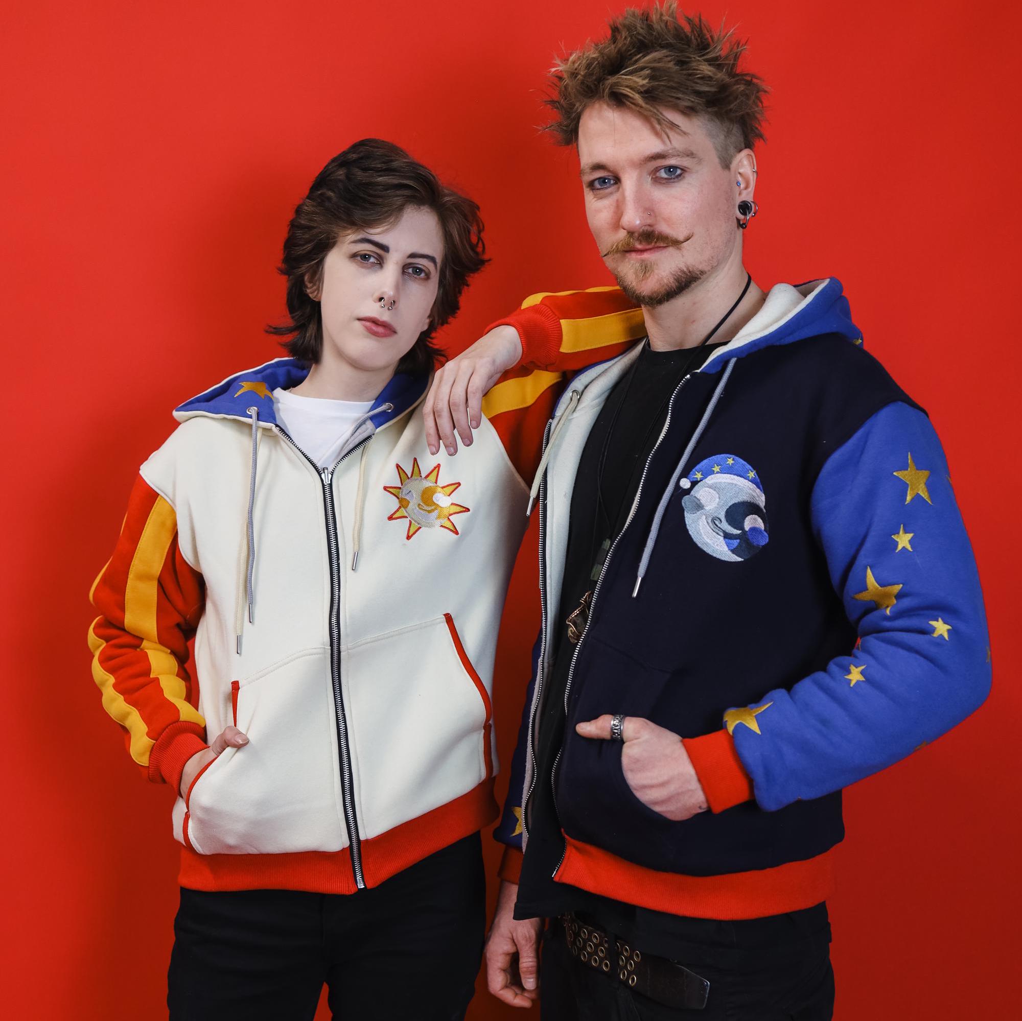 Lサイズ】アルクェイド フルグラフィックジップパーカー 満月の夜 月姫