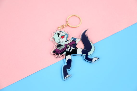 Loona Helluva Boss Double Sided Keychain | 4 Inch Keychain - Etsy