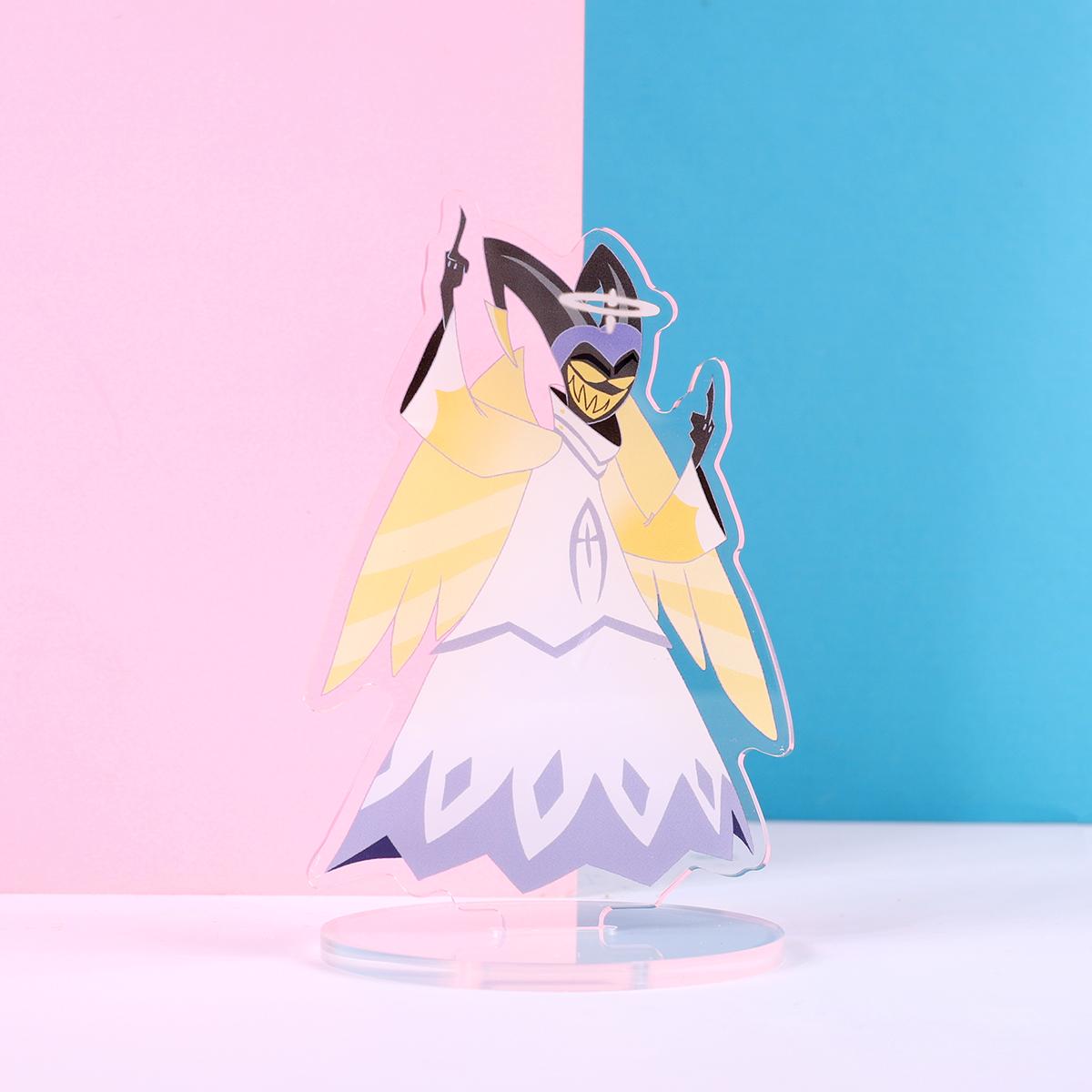 Hazbin Hotel Adam Double Sided Acrylic Standee | 4 Inch Standee - Etsy