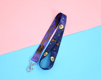 Owl House Hooty & Owlbert Lanyard | Double Sided