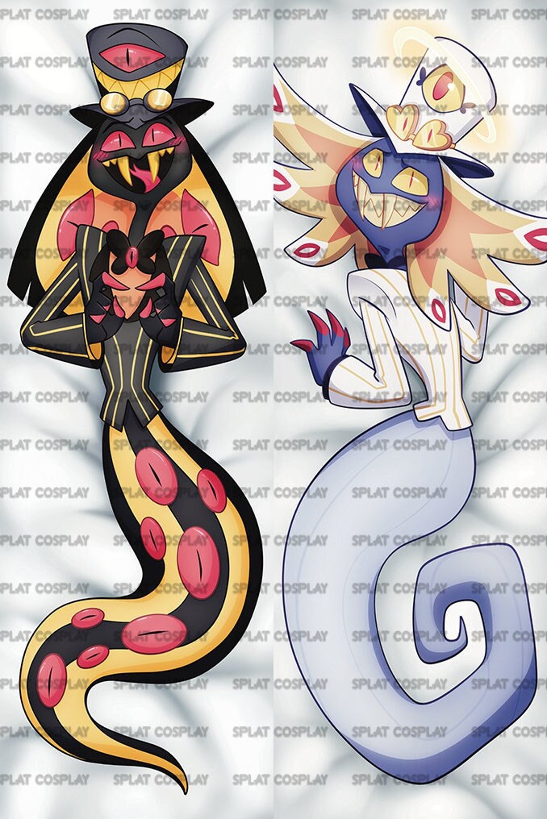 Hazbin Hotel Sir Pentious Dakimakura Pillowcase 50x150cm Two Way Tricot ...