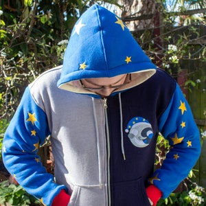 F Naf Jacket Reverable Five Nights at Freddy's Sun / Daycare Attendant & Moon Inspired ...