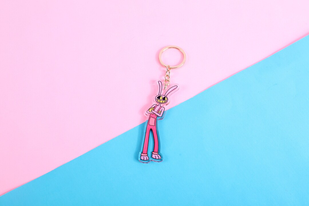The Amazing Digital Circus Jax Double Sided Keychain | 4 Inch Keychain ...