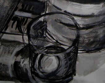 ♤ Giovannetti Still Life 鉛筆画 約30x40cm