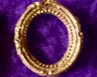 Small Miniature Oval Frame