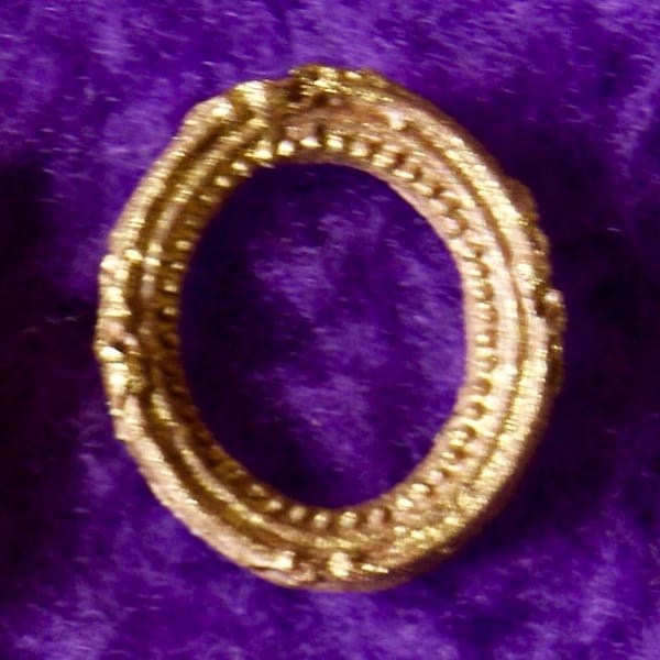 Small Miniature Oval Frame