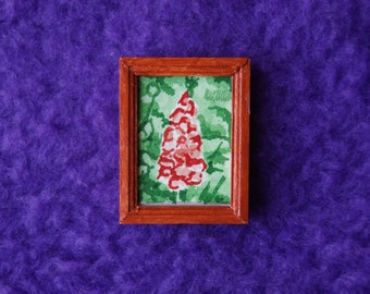 Miniature Foxglove painting