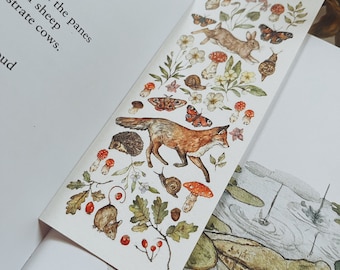 Woodland Animals Bookmark