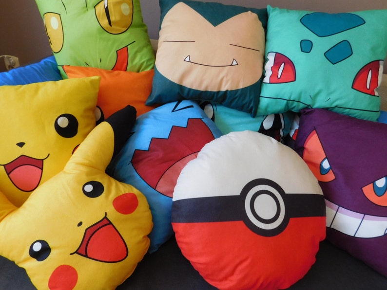 Pokemon Pillow Torchic Pillow Gamer Pillow Cushion Pillow Etsy