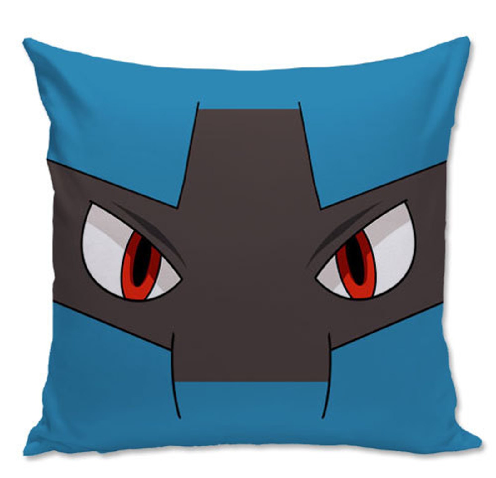 Pokemon Pillow Lucario Pillow Gamer Pillow Cushion pillow Etsy