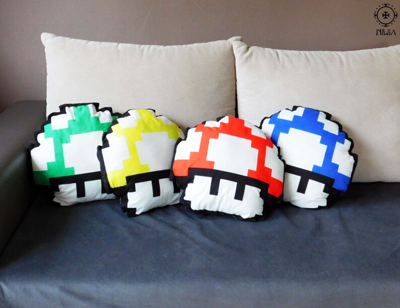 mario shell pillow
