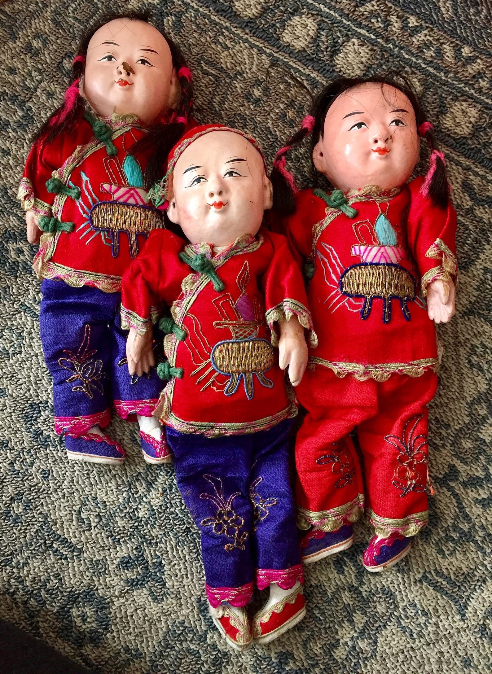 Antique Chinese Dolls 3 Etsy