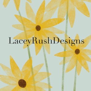 Iphone Wallpaper Watercolor Sunflowers | Digital Download