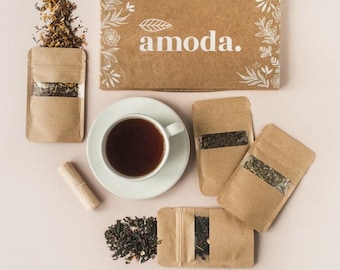 Caja de regalo de té – Colección de muestra de té en hojas sueltas