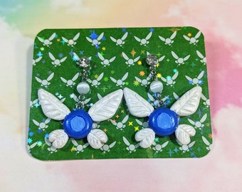 Hey listen! Blue Fairy Earrings