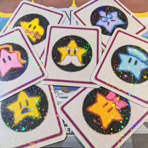 Tarjetas de espíritus estelares capturados: tarjetas estelares hechas a mano inspiradas en PM