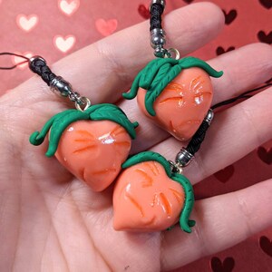Parody Ninmenka Clay Charms- anime inspired human faces fruit
