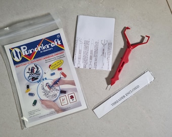 Webster's Fine Red Punch Needle: UK Made Craft Tool