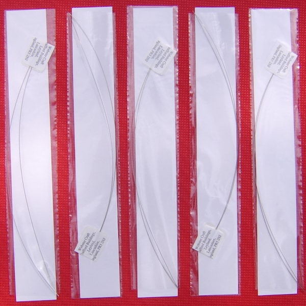 Webster's Punch Long Needle Threaders for punch craft embroidery Pack of 5 which is 10 threaders in total