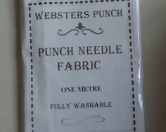 Webster Craft Punch Needle Fabric: Classic Twill, 100x100cm