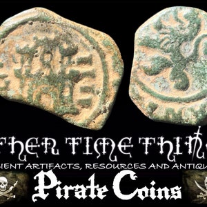 Spanish pírate cob Coín of Philip IV, Pírate Coín, cob Coín, pírate treasure, maravedi, resello, ancient Coín, antique Coín, skull Coín,