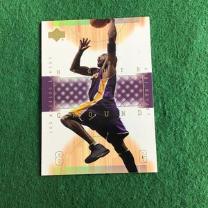 2001 Upper Deck Higher Ground - Kobe Bryant (Los Angeles Lakers-Guard) Basketball Card No HG8 - In a Protective Sleeve