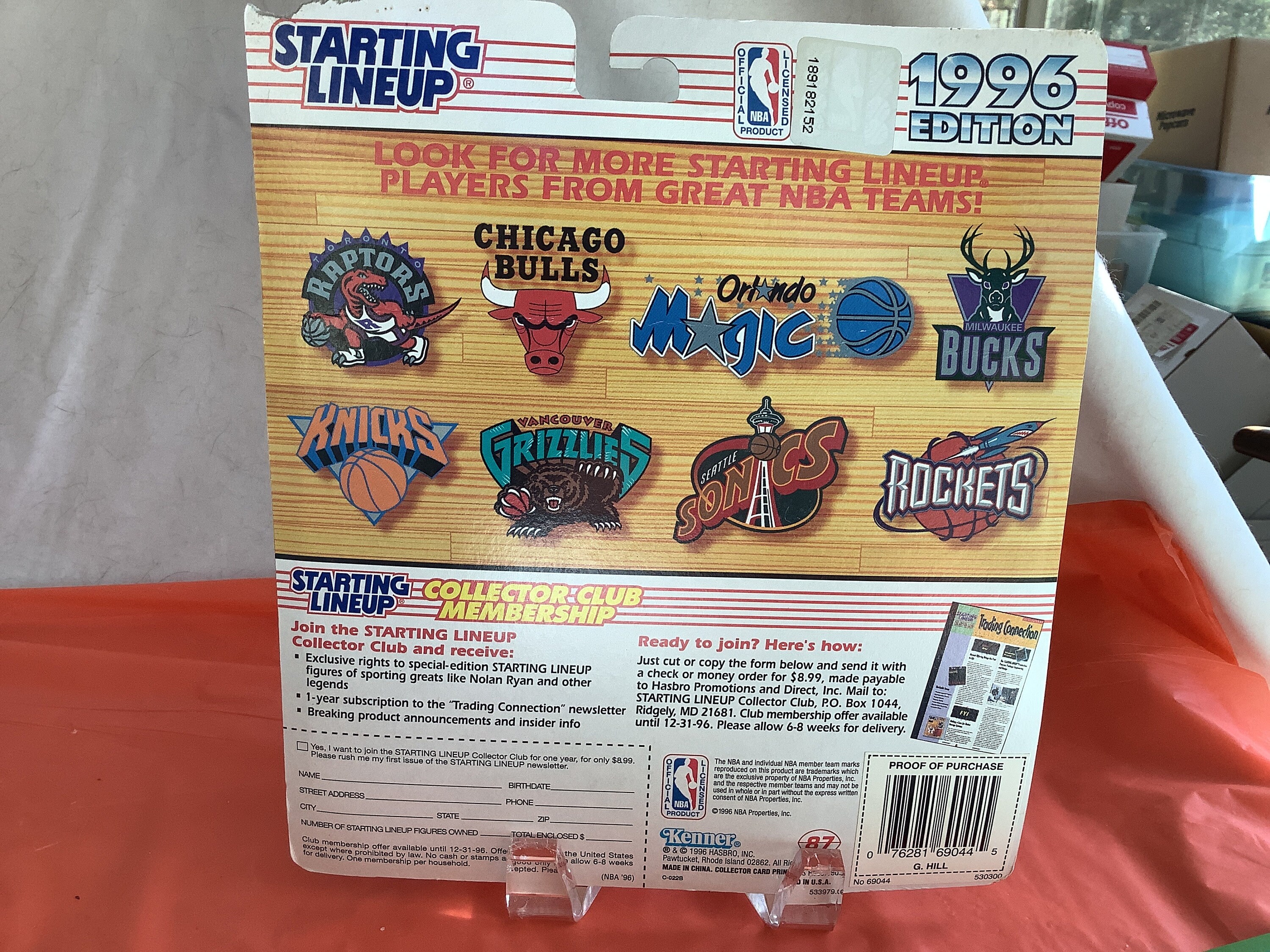 Starting Lineup - NBA 1996 Edition - Action Figurine + Collector