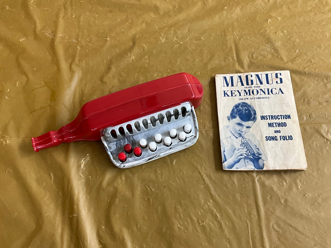 Magnus Keymonica blow Accordion With Original instruction Etsy