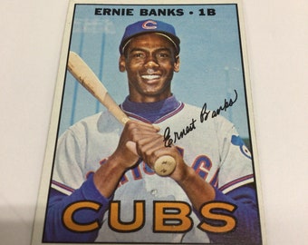1954 Chicago Cubs Team Signed Baseball With Ernie Banks Rookie
