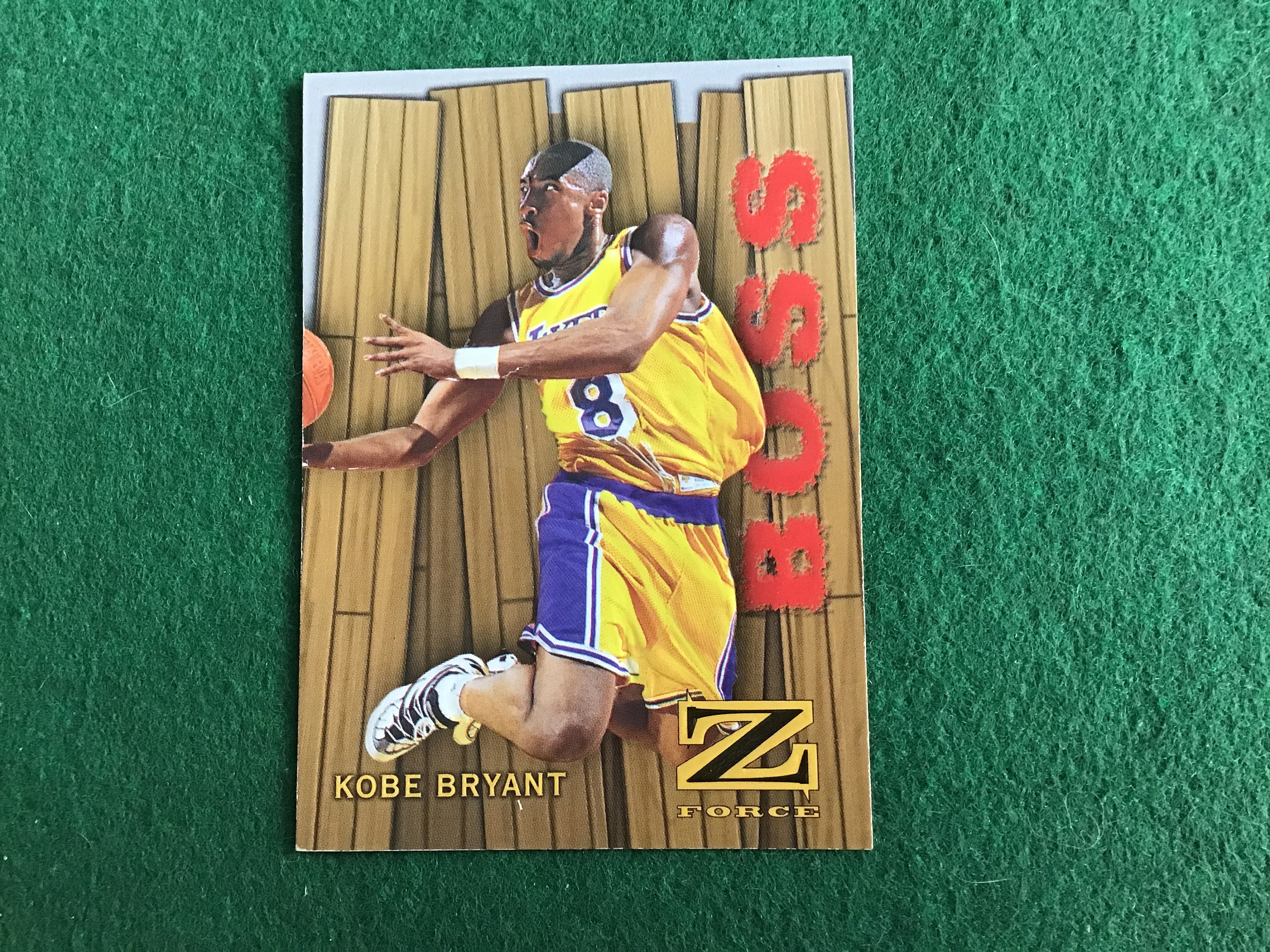 Vintage 1996 Fleer NBA Metal Fresh Foundation LA Lakers Kobe 