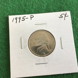 1995-P - Nickel - No 9205 - In a Protective 2x2
