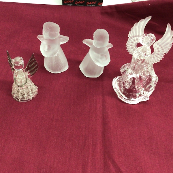 Plastic Angel Figurines Etsy