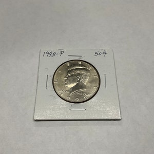 1992-P Kennedy Half Dollar coin # 14028