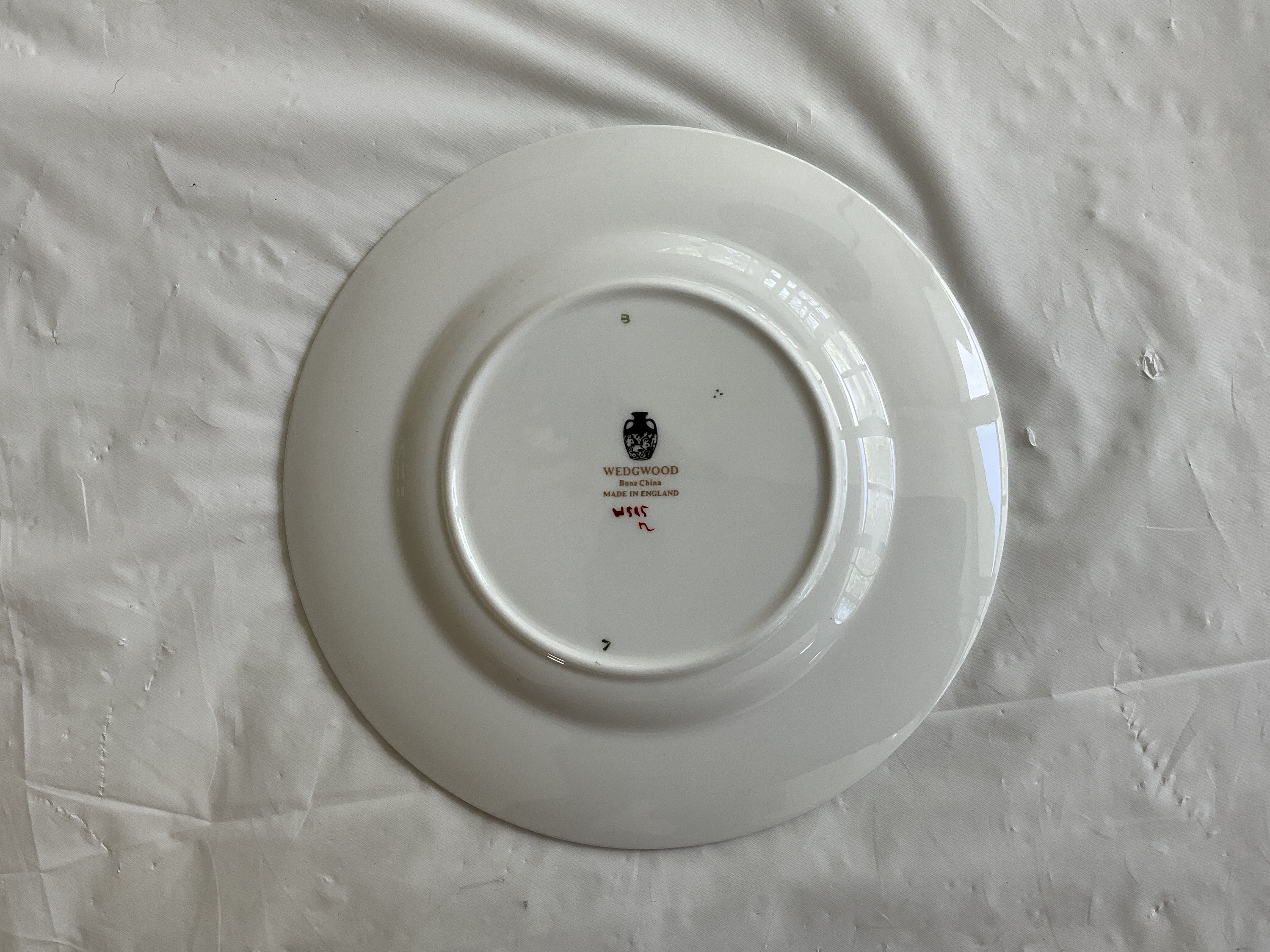 Discontinued Wedgwood Bone China Pattern ('24-'97) Columbia White