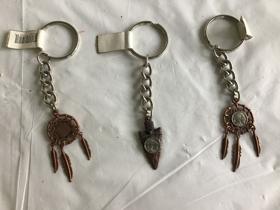 Set of 3 - Southwestern Themed Key Chains - image 1