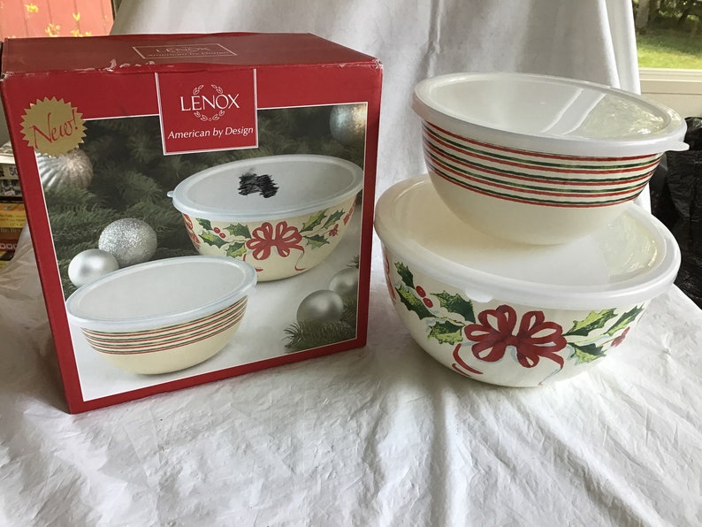Lenox American by Design Home for the Holidays 2 Covered Etsy