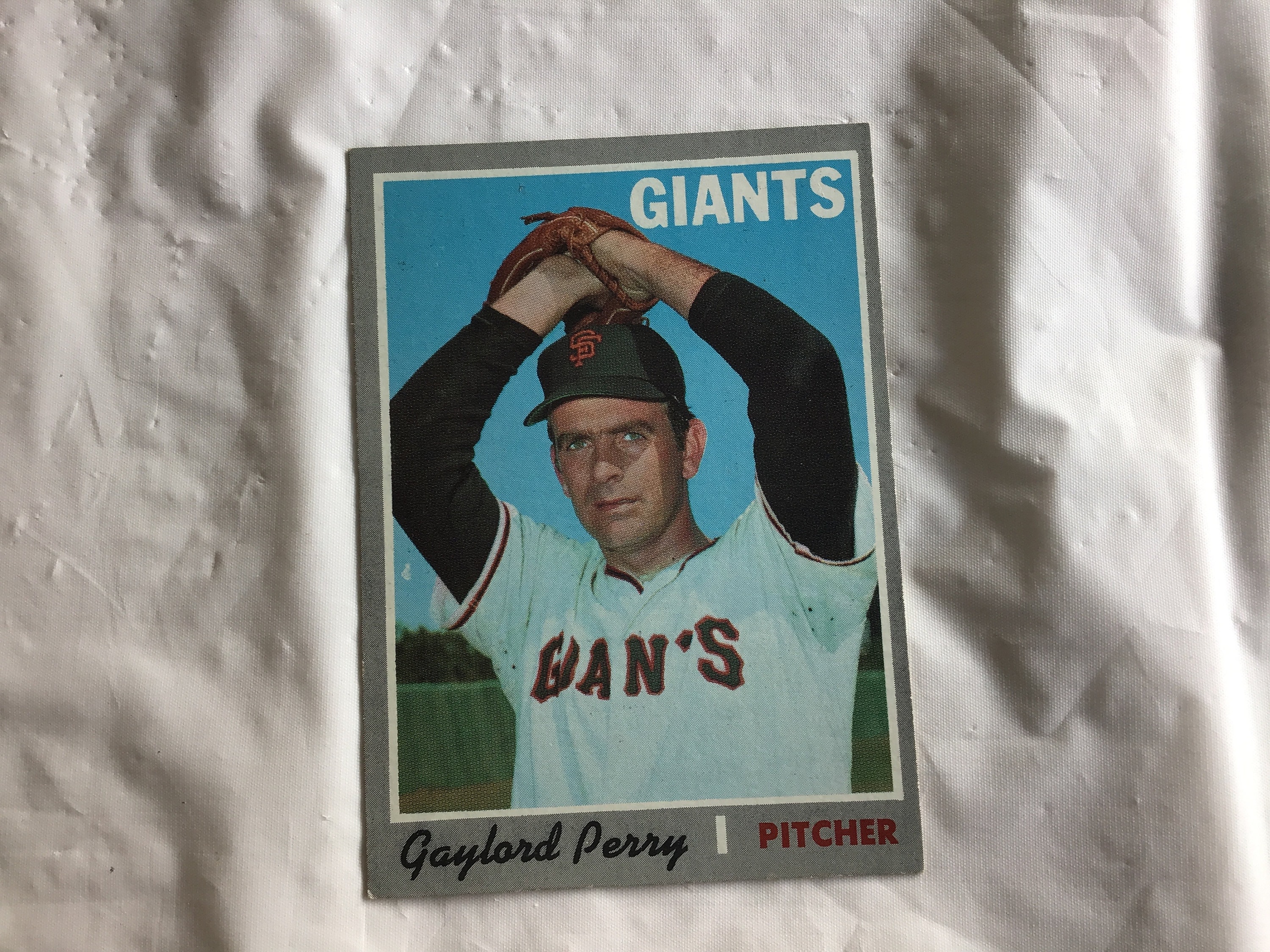 1970 Topps Gaylord Perry san Francisco Giants-pitcher 