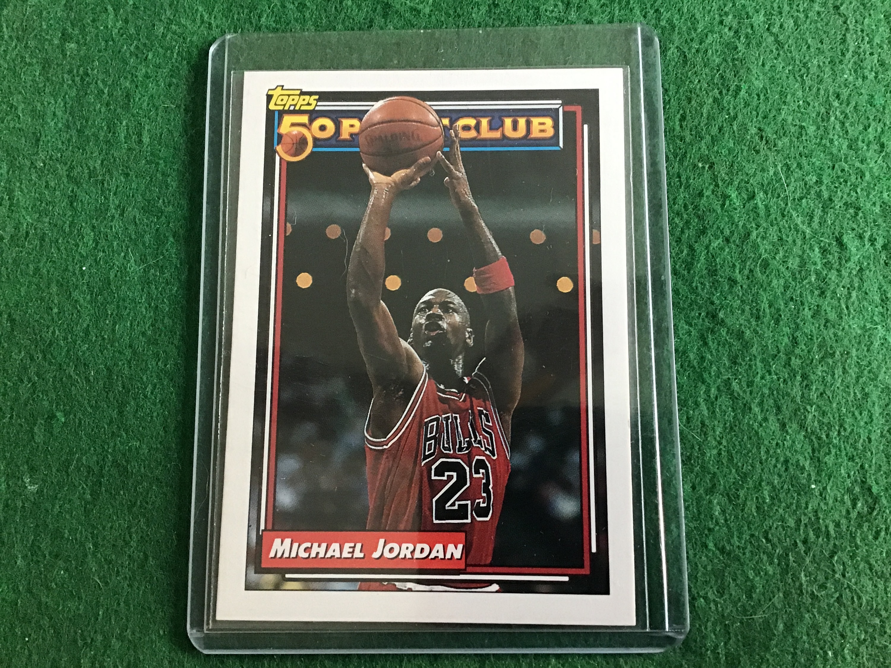 michael jordan topps 50 point club value