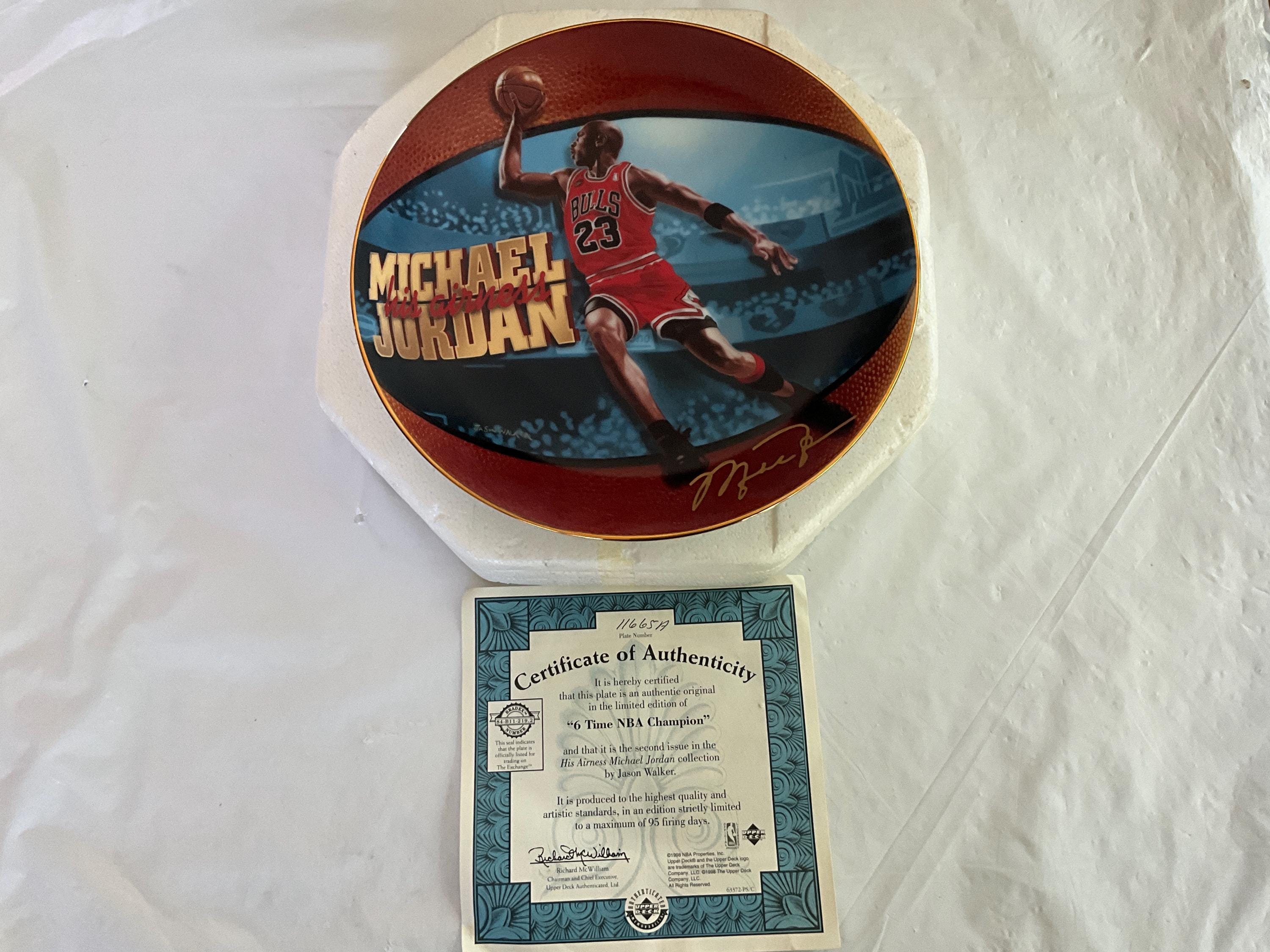 Michael Jordan Plaque - Etsy