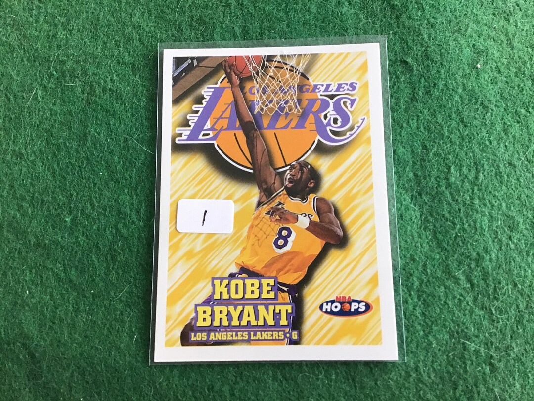 Nba hoops kobe bryant card on sale