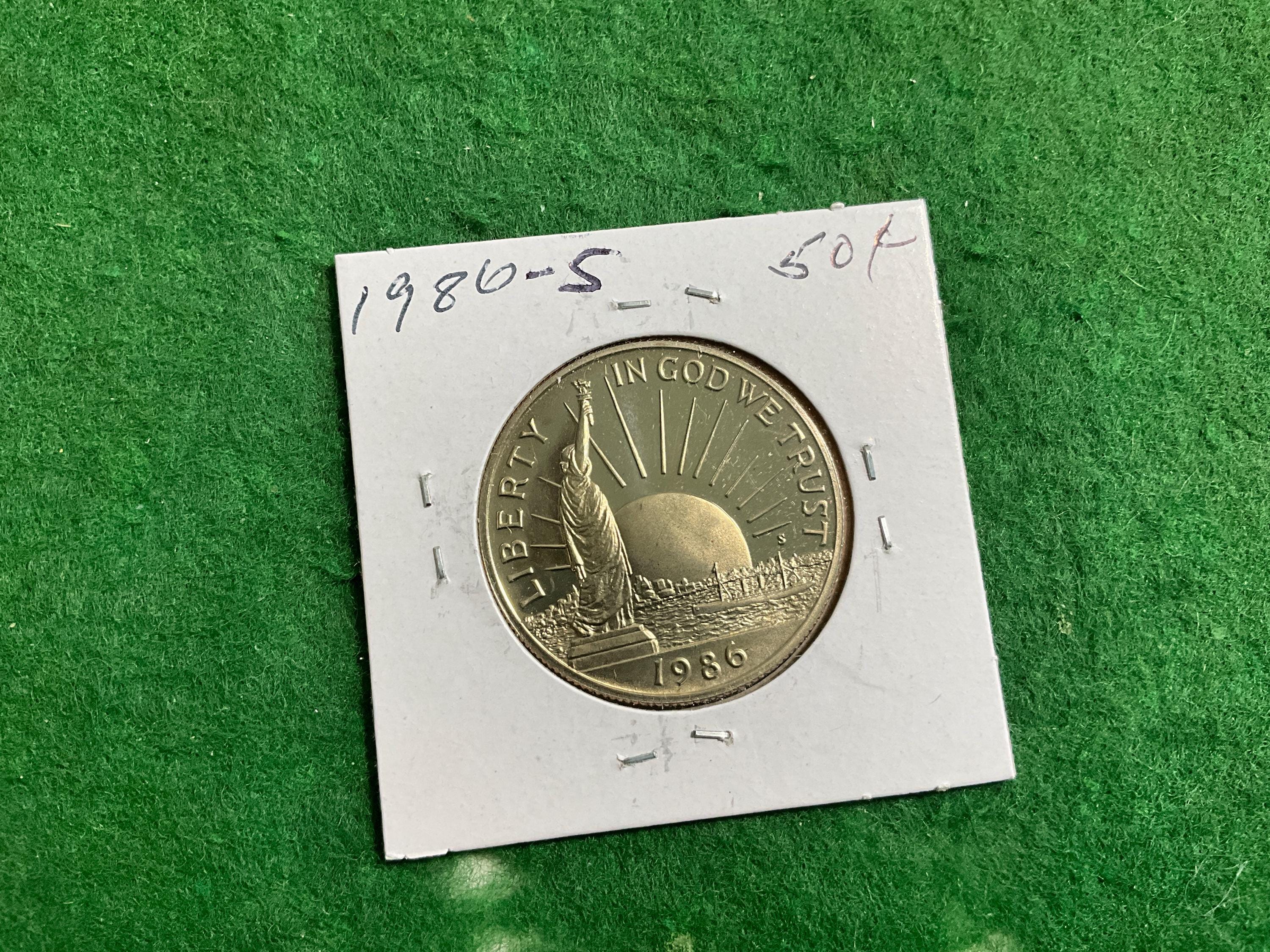 Ellis Island 1986 Liberty Coin - Etsy