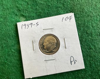 1975-S Proof - Roosevelt Dime - Coin No 17735 - in a Protective