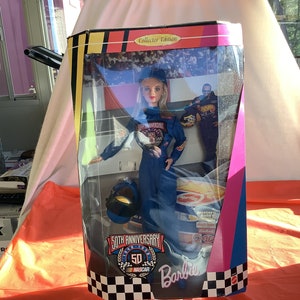 NASCAR 50th Anniversary (1948-1998) - Collector Edition BARBIE - New in Original Box
