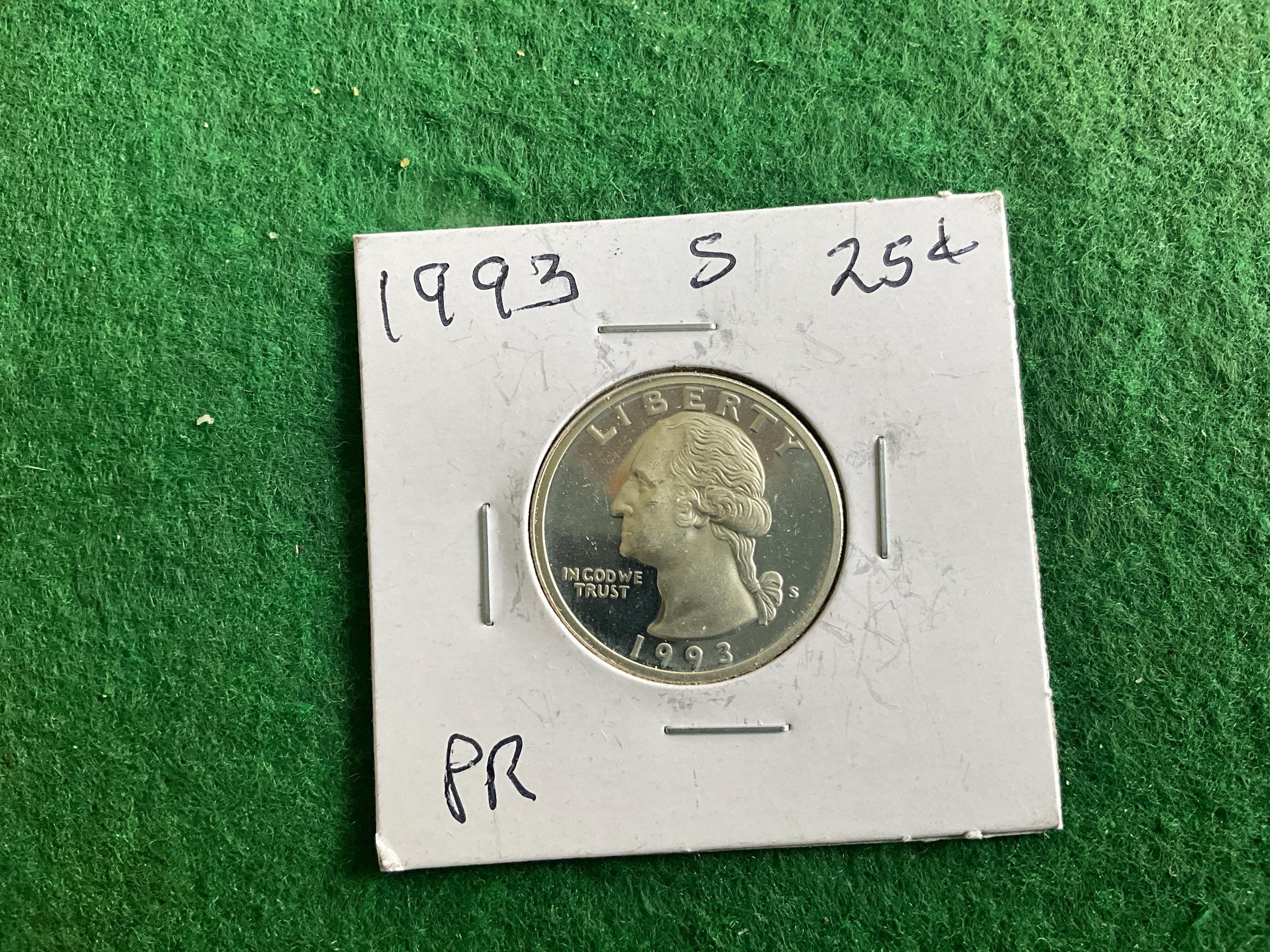 アメリカ クォーター コレクション LOT OF 7 ALL 1993 QUARTERS 25 CENTS US USA COINS Collection