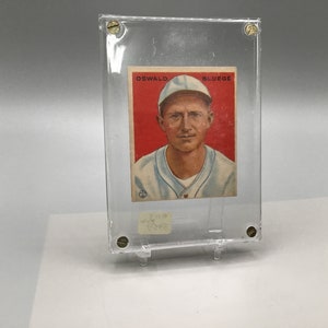 1933 Goudey Big League Chewing Gum - Oswald Bluege (Washington Senators) Baseball Card No 113-One in a Series of 240 Baseball Stars