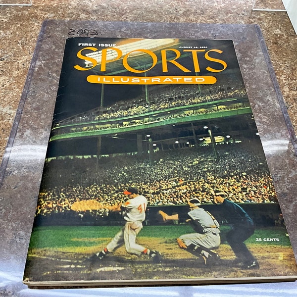 Sports Illustrated First Edition Etsy