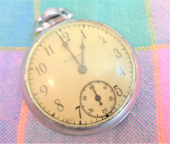Antique/Vintage E. Ingraham Company Pocket Watch … - image 6