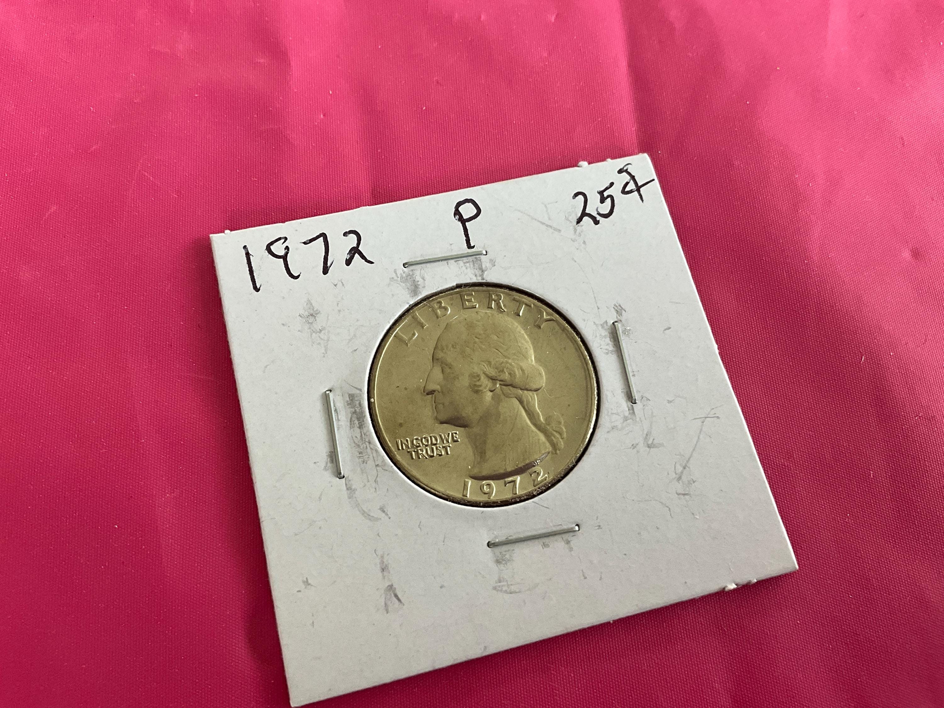 Detouripple　2点おまとめ 1972-P - Quarter Dollar Coin - No 19527 - in a Protective 2x2 - Etsy